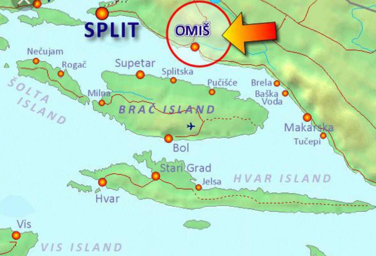 Apartments Elin Omiš Εξωτερικό φωτογραφία
